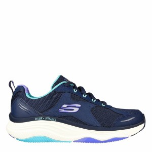 スケッチャーズ レディース スニーカー シューズ Skechers Fit Perf Ti Trainers Ld31 Navy