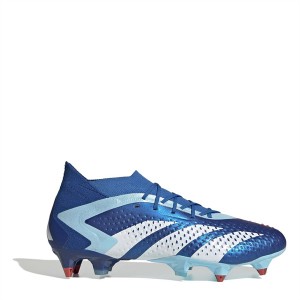 アディダス メンズ ブーツ シューズ Predator Accuracy.1 Soft Ground Football Boots Blue/White