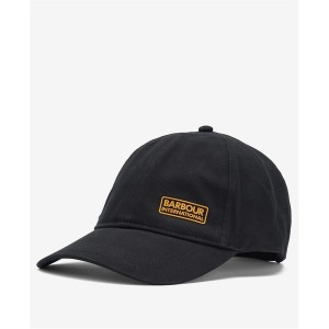 バブアー レディース 帽子 アクセサリー Norton Drill Sports Cap Black BK11