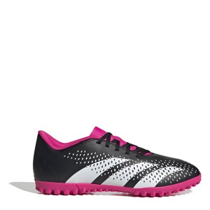 アディダス メンズ ブーツ シューズ Predator Accuracy.4 Astro Turf Trainers Black/Wht/Pink