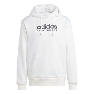 アディダス メンズ パーカー・スウェットシャツ アウター All SZN Fleece Graphic Hoodie Mens White