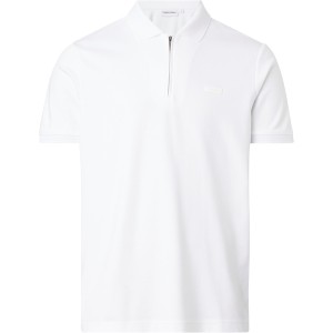 カルバンクライン メンズ ポロシャツ トップス Welt Zip Polo Shirt Bright White