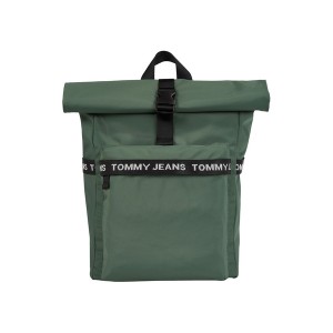 トミーヒルフィガー レディース バックパック・リュックサック バッグ TJM ESSENTIAL ROLLTOP BP Green MBG