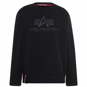 アルファインダストリーズ メンズ ニット&セーター アウター Basic Sweater Blue