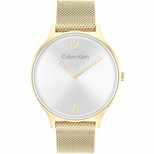 カルバンクライン レディース 腕時計 アクセサリー Ladies Calvin Klein Mesh Watch Gold