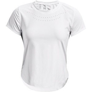 アンダーアーマー レディース Tシャツ トップス PaceHER T-Shirt Womens White