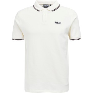 バブアー メンズ ポロシャツ トップス Evan Tipped Polo Shirt Whisper White