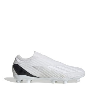 アディダス メンズ ブーツ シューズ X .3 Firm Ground Football Boots White/White