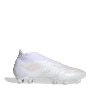 アディダス メンズ ブーツ シューズ Predator Accuracy+ Firm Ground Football Boots White/White