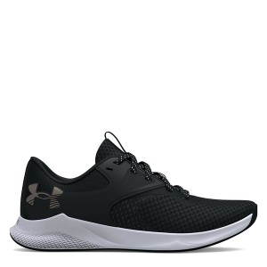 アンダーアーマー レディース ランニング スポーツ Amour Charged Aurora 2 Trainers Ladies Black/Silver