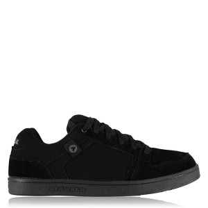 エアウォーク メンズ スニーカー シューズ Brock Mens Skate Shoes Black