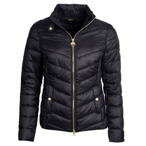 バブアー レディース ジャケット＆ブルゾン アウター Aubern Quilted Jacket Black