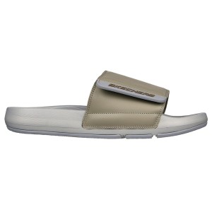 スケッチャーズ メンズ サンダル シューズ Skechers Arch Fit Gambix Sandal - Holt Sn34 Tan