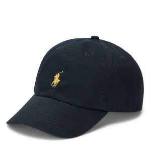 ラルフローレン メンズ 帽子 アクセサリー Classic Sport Cap Black/GoldPP