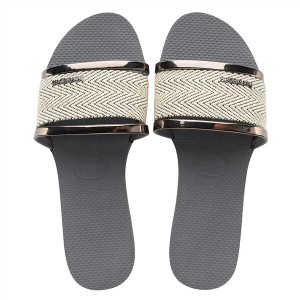 ハワイアナス レディース サンダル シューズ Havaianas You Tranco Ld33 Steel Grey