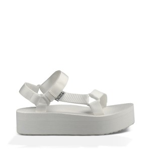 テバ レディース サンダル シューズ Teva Flatfrom Sandal Ld10 Bright WHT