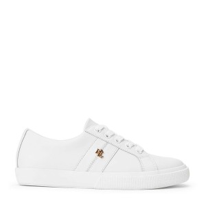 ラルフローレン レディース スニーカー シューズ Janson Leather Trainers RL White