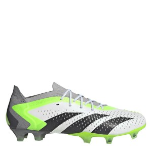 アディダス メンズ ブーツ シューズ Predator .1 Low Firm Ground Football Boots Wht/Blk/Lemon