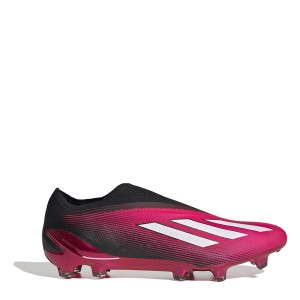 アディダス メンズ ブーツ シューズ X Speedportal+ Firm Ground Football Boots Pink/Black