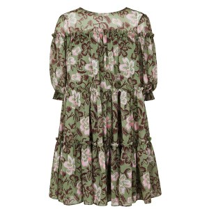 テッドベーカー レディース ワンピース トップス Ted Baker Bunnoo Swing Dress Womens Khaki