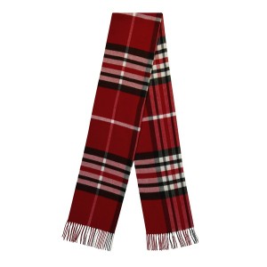 リネアペレ レディース マフラー・ストール・スカーフ アクセサリー Cashmink Scarf Red Check