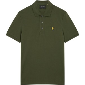 ライルアンドスコット メンズ ポロシャツ トップス Basic Short Sleeve Polo Shirt Olive W485