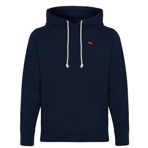 リーバイス メンズ パーカー・スウェットシャツ アウター Original Hoodie Dress Blue