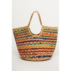 グレートプレインス レディース トートバッグ バッグ Great WOVEN BAG Ld32 90-MULTI