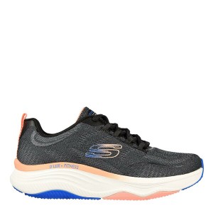 スケッチャーズ レディース スニーカー シューズ Skechers D'Lux Fitness Trainers Ld33 Black