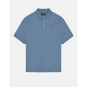 ライルアンドスコット メンズ ポロシャツ トップス Basic Short Sleeve Polo Shirt BlueW477