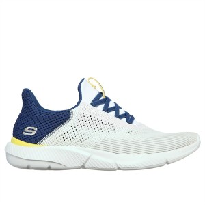 スケッチャーズ メンズ スニーカー シューズ Skechers Ingram Trainers White