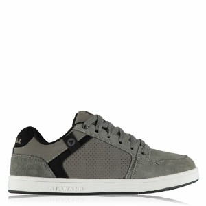 エアウォーク メンズ スニーカー シューズ Brock Mens Skate Shoes Charcoal