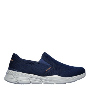 スケッチャーズ メンズ スニーカー シューズ Skechers Equalizer 4.0 Trainers Navy/Orange