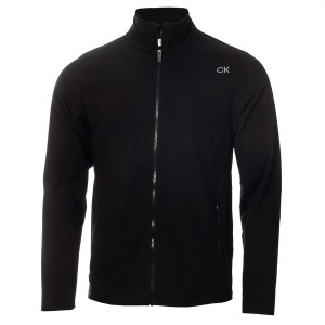 カルバンクラインゴルフ メンズ パーカー・スウェットシャツ アウター Zip Fleece Black