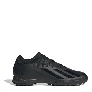 アディダス メンズ ブーツ シューズ X .3 Astro Turf Trainers Black/Black