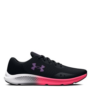 アンダーアーマー レディース ランニング スポーツ Charged Pursuit 3 Trainers Womens Black