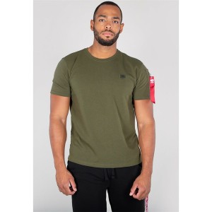 アルファインダストリーズ メンズ Tシャツ トップス X-Fit Heavy T Shirt Green