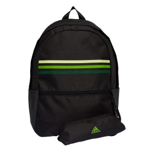 アディダス レディース バックパック・リュックサック バッグ CLassic Backpack Juniors Black/Lime