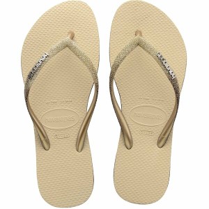 ハワイアナス レディース サンダル シューズ Havaianas Slim Spark Ld33 Sand Grey