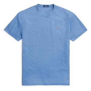 ラルフローレン メンズ Tシャツ トップス Pima Cotton T Shirt French Blue