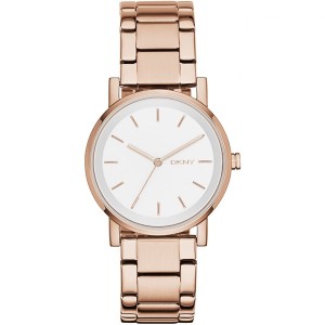 ダナ キャラン ニューヨーク レディース 腕時計 アクセサリー Ladies DKNY Soho Watch Rose and White