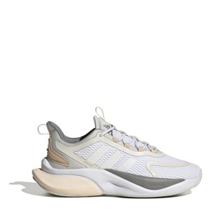 アディダス レディース ランニング スポーツ Alpha Bounce Women's Trainers White/Grey