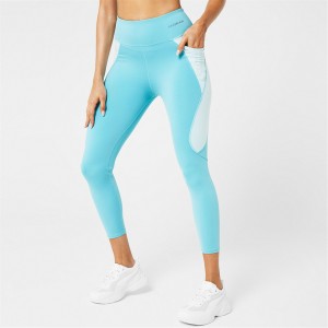 エルエーギア レディース レギンス ボトムス Panel Tights Womens Blue