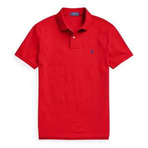 ラルフローレン メンズ ポロシャツ トップス Classic Fit Polo Shirt Red 003