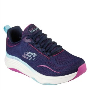 スケッチャーズ レディース ランニング スポーツ DLux Fitn Ld99 Navy/Multi