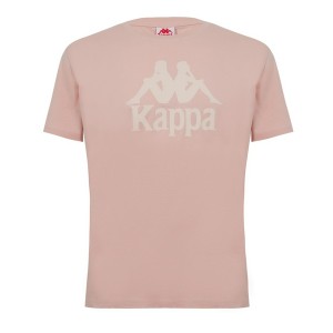 カッパ メンズ Tシャツ トップス Authentic Logo T Shirt Mens Pink W71