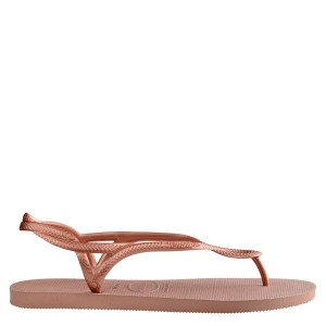 ハワイアナス レディース サンダル シューズ Havaianas Luna Flip Flops Crocus Rose3544