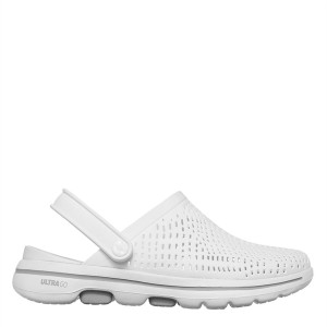 スケッチャーズ レディース サンダル シューズ Go Walk 5 Shoe White