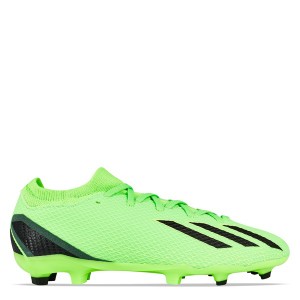 アディダス メンズ ブーツ シューズ X Speedportal.3 Firm Ground Football Boots Green/Blk/Yell