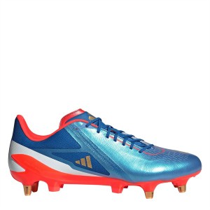 アディダス メンズ ブーツ シューズ RS-15 Pro Soft Ground Rugby Boots Ryl/Gld/Red